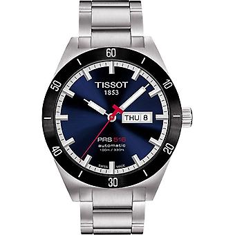 R. tissot prs516 ac/ac aut e/az Automatic Analog Man Watch with Stainless Steel Bracelet T0444302104100