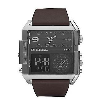 Diesel Men Quartz Analog Man Watch with Cowhide Bracelet DZ7209