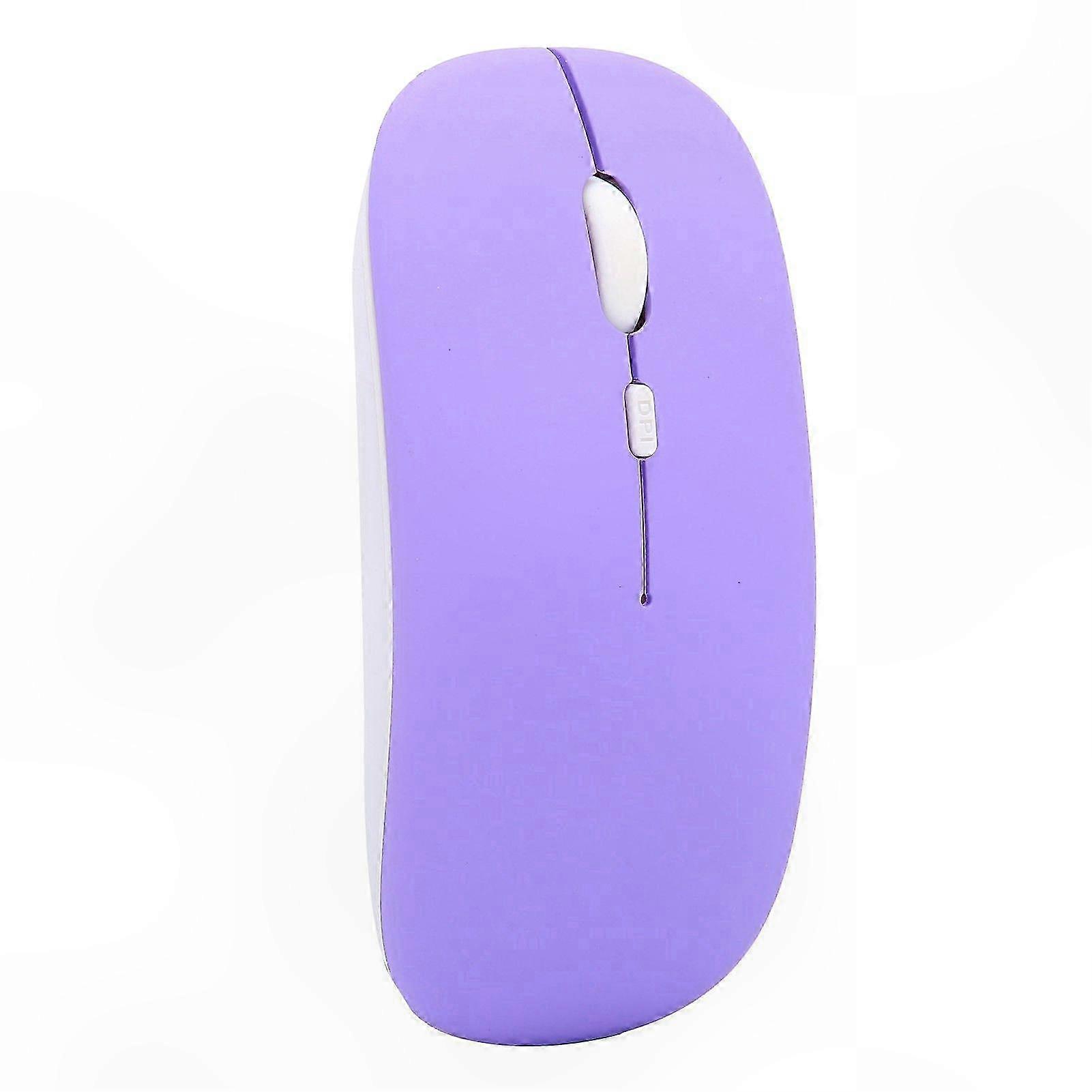 Rechargeable Bluetooth Mouse, Optical, Purple