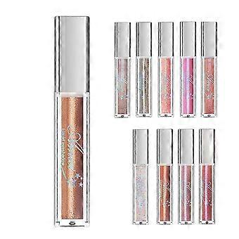 10 colori diamante ombretto nudo metallo luccichio bagliore Glitter singolo@ff