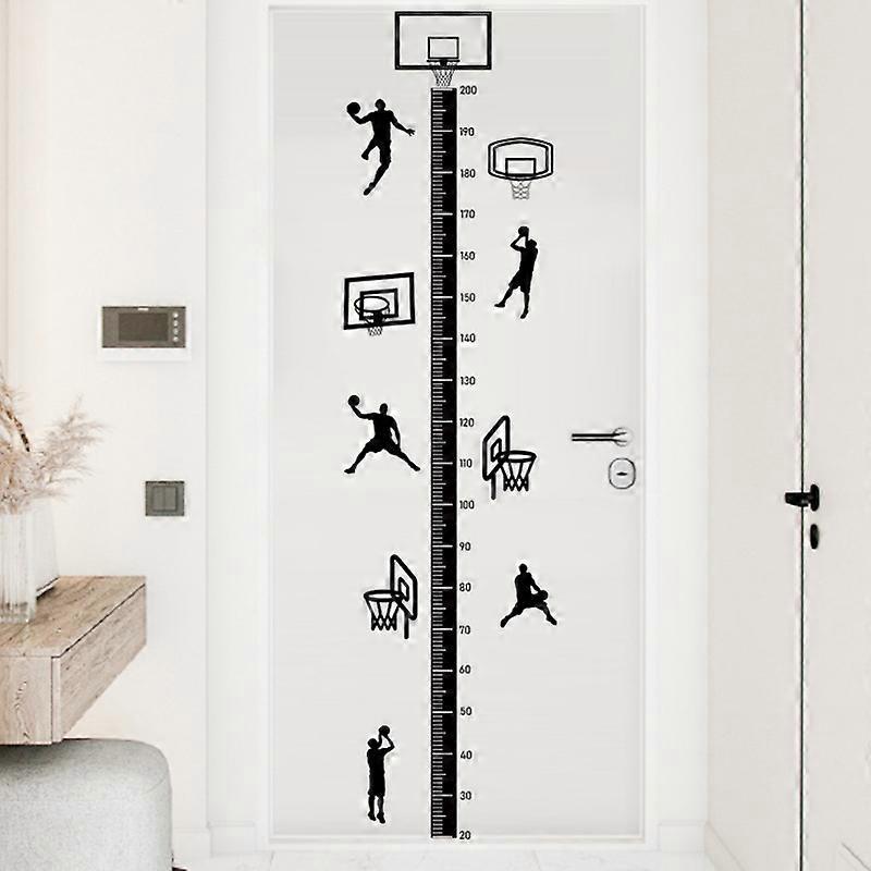 200cm Removable Kids Height Sticker