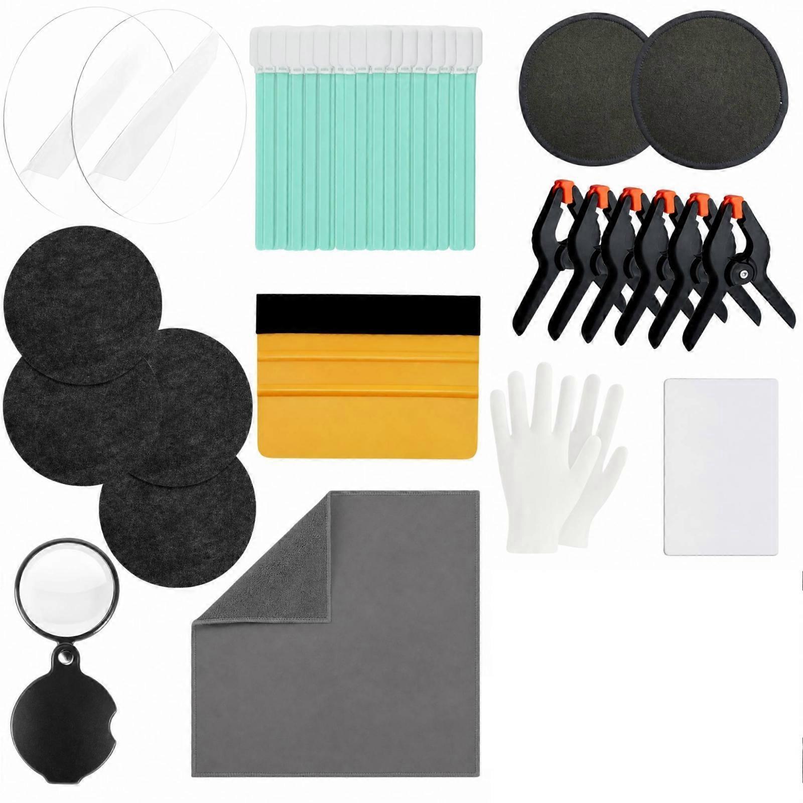 Trading-Card Maintenance Kit with Tools | Compact Assortment for Easy Storage,