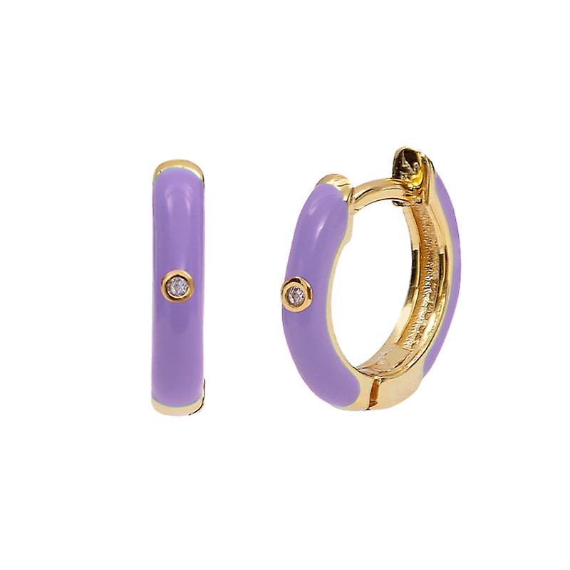 S925 Silbernadel Einfache Ohrringe