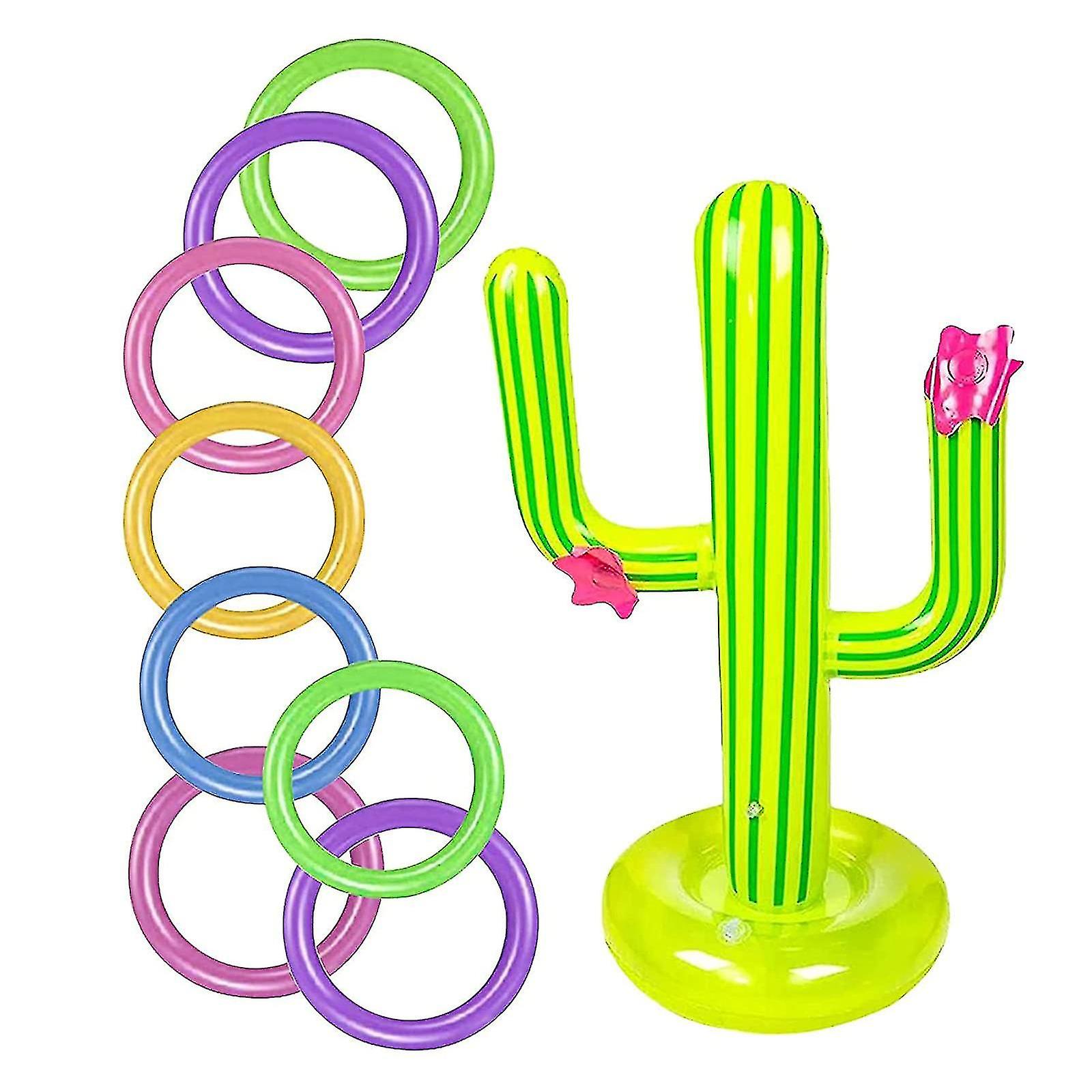 Pool Toss Toy Cactus Inflatable Cactus Ferrule
