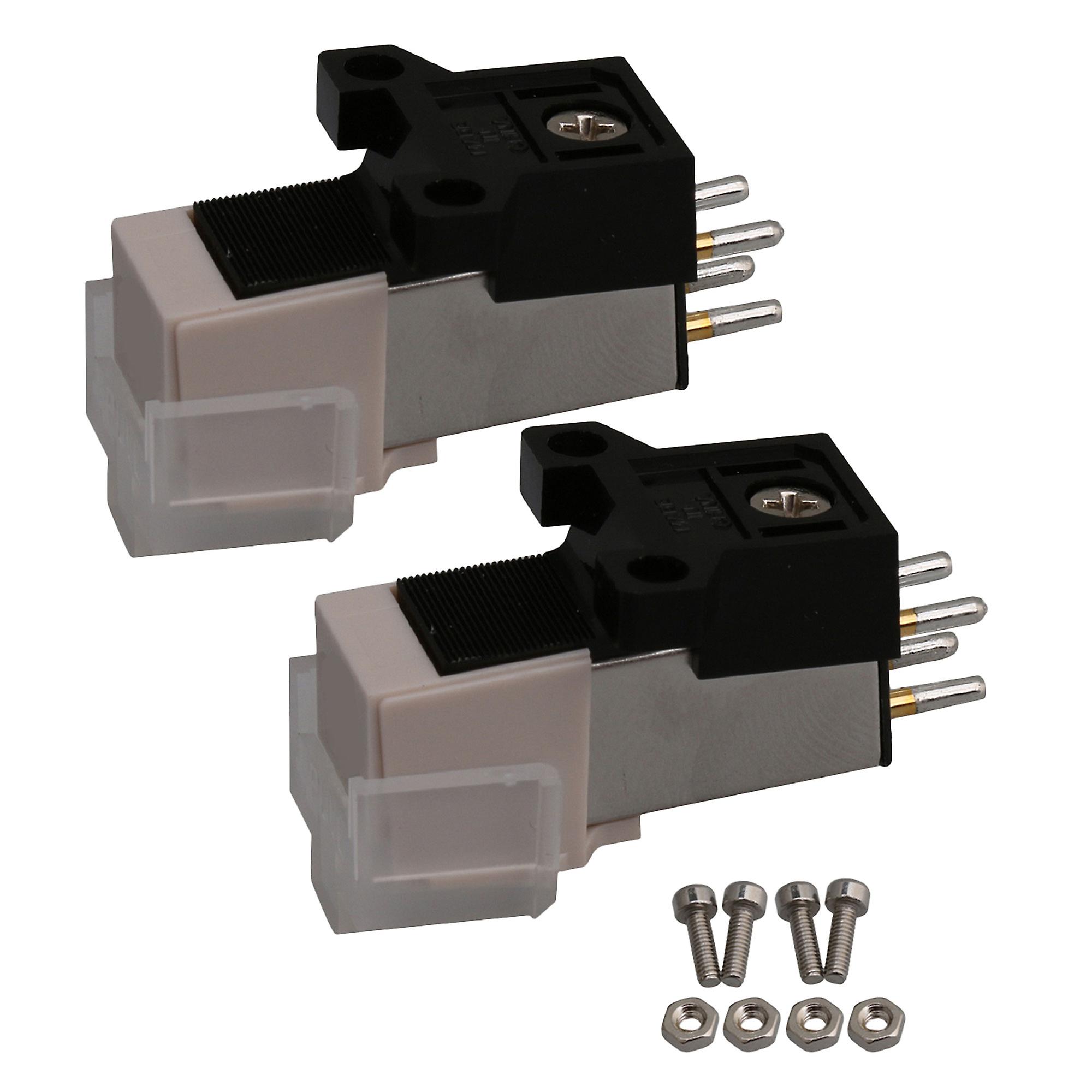 2Pcs Turntable Phono Cartridge Replacement Parts for Vinyl Record Player