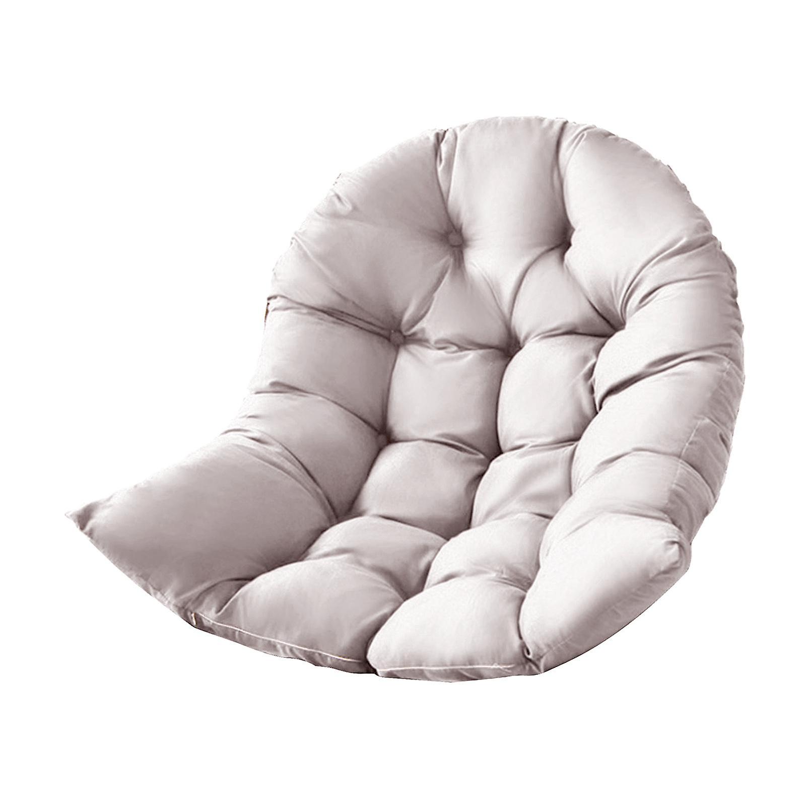 シートクッションスイングクッションハンギングスイングチェアオフィスチェア取り外し可能。ライトグレー