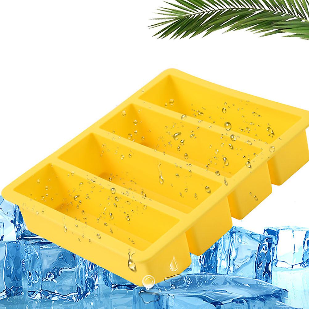 Rectangular Ice Mould Silicone Ice Cube Trays Kitchen Ice Cube Mold