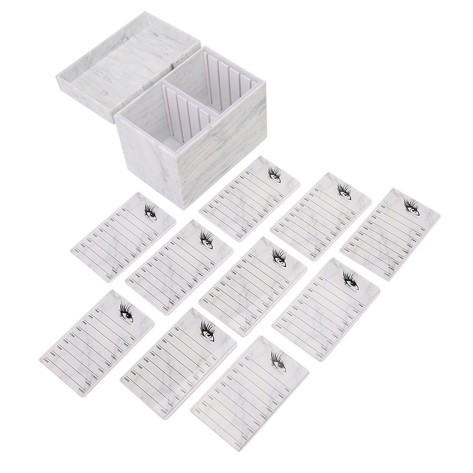 10 Layers Exquisite False Eyelash Storage Box Grafting Eyelash Extension Box Organizer