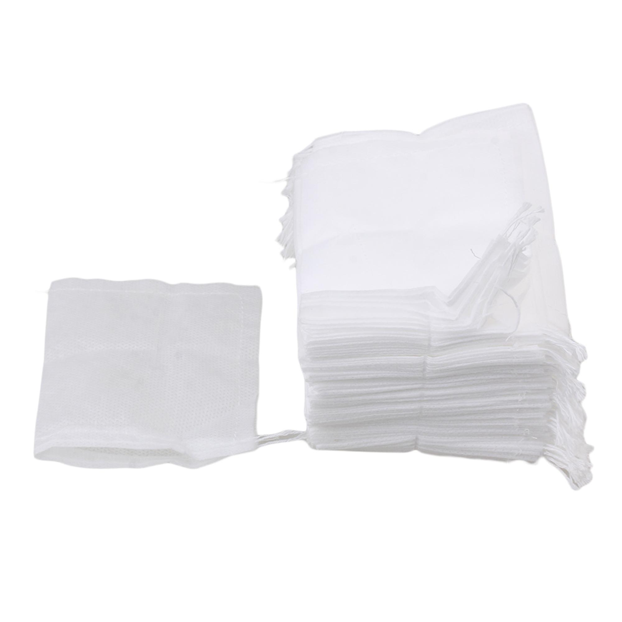 A Pack of White Filter Bag for Tea Spice Disposable Lightweight