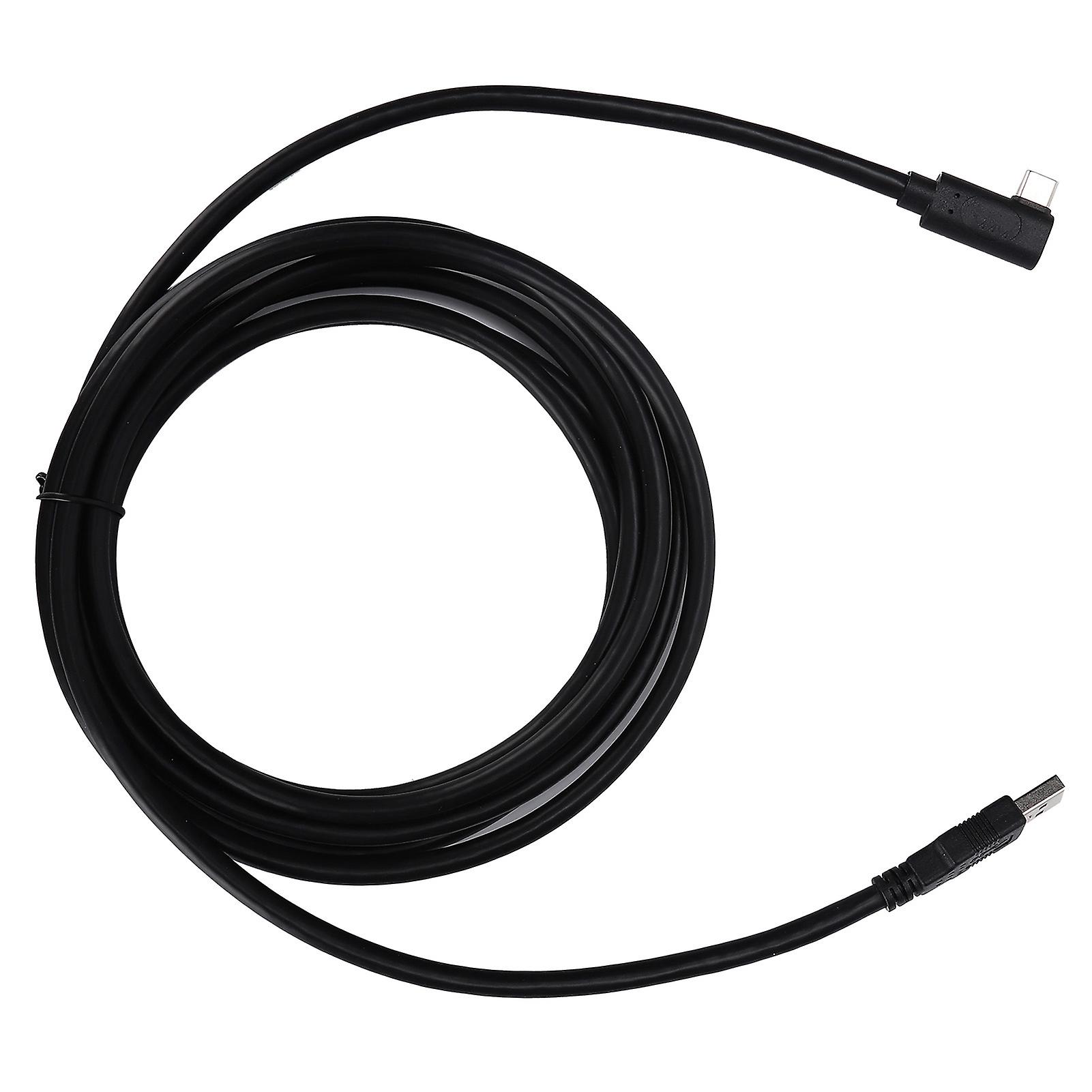 Left/Right Angle USB-C to USB 3.0 Cable for Oculus Link VR - Durable & Portable