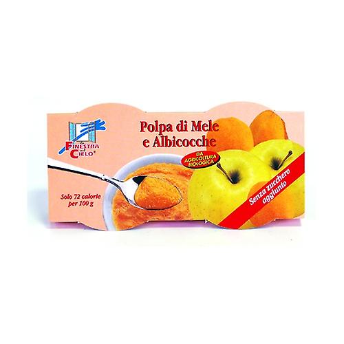 Apple and apricot pulp 200 g
