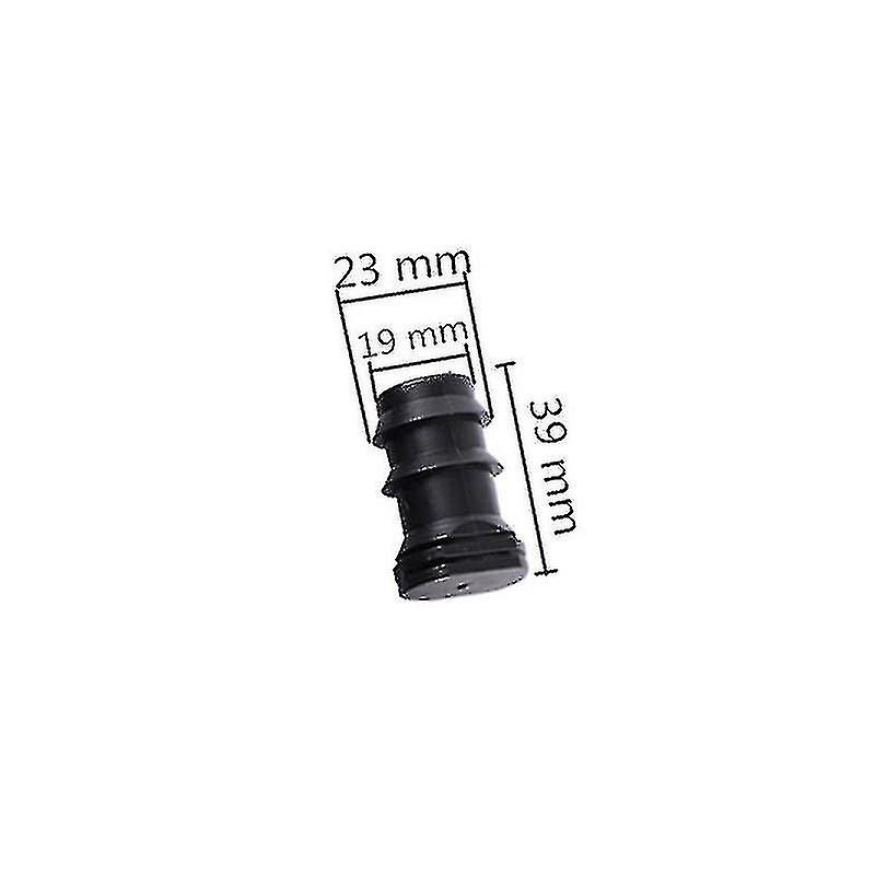 Barbed DN25 Pipe Connector 1/2" 3/4" Male Thread Tee Elbow Straight