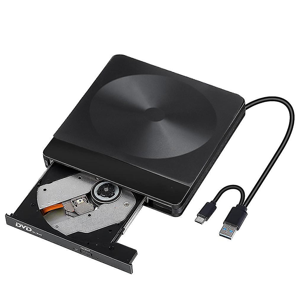 External Drive Reader,usb C 3.0 And Type-c External Drive Cd Dvd Drive For Macbook Windows Laptop De