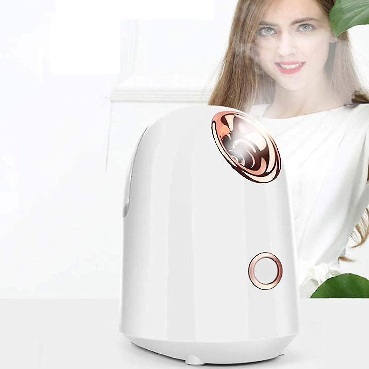 Professional Ionic Facial Steamer(14.3*9*16cm), 150ml Advanced Ionic Sprayer for Sauna Deep Cleansin