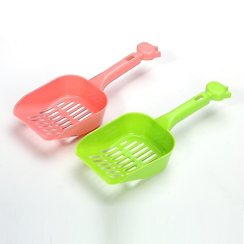 Set of 3 large plastic shovels for cats and cats