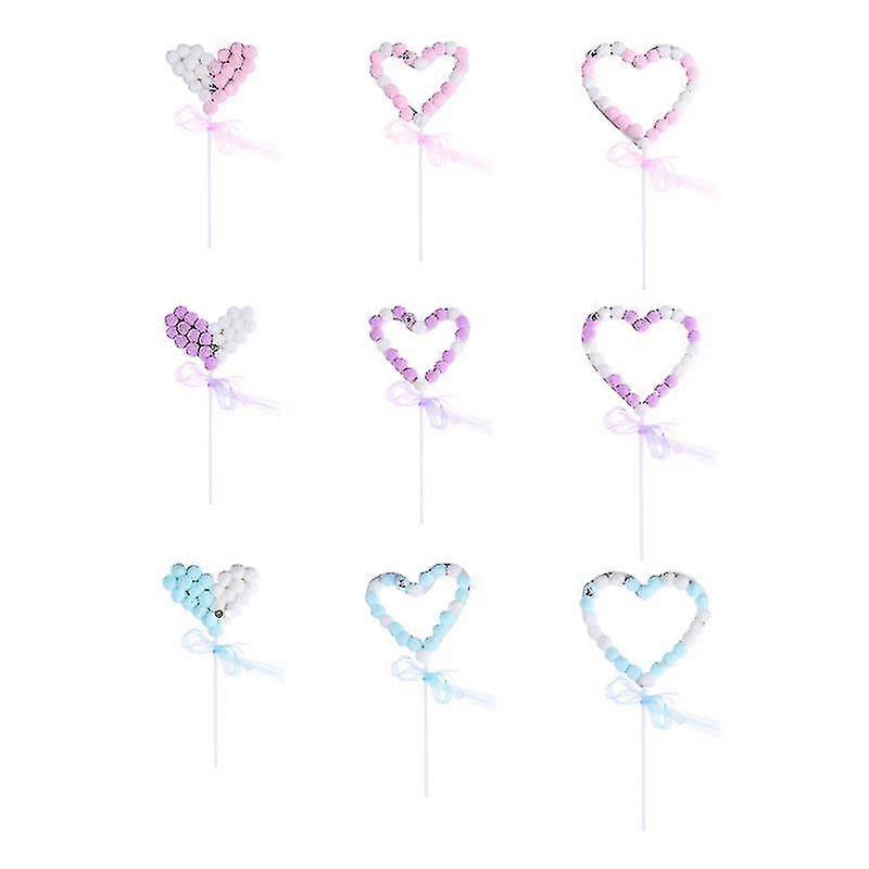 9pcs cake decorations, Birthday Cake Toppers