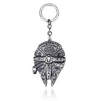 Star Wars Millennium Falcon Keychain, Silver