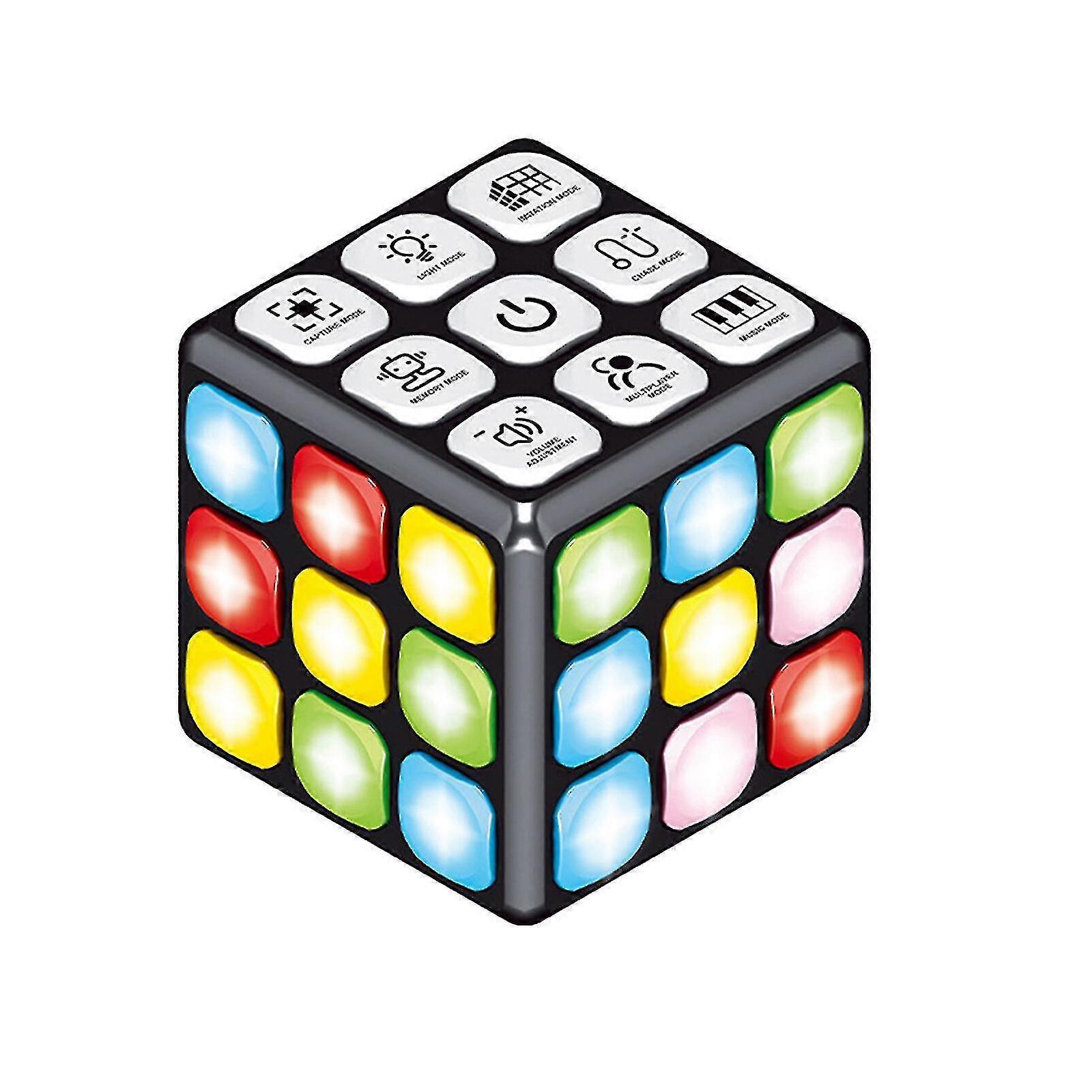 Led Flashing Cubes Memory Game Electronic Handheld Game-winning Fingers Flashing Cube Electronic Memory & Brain Game