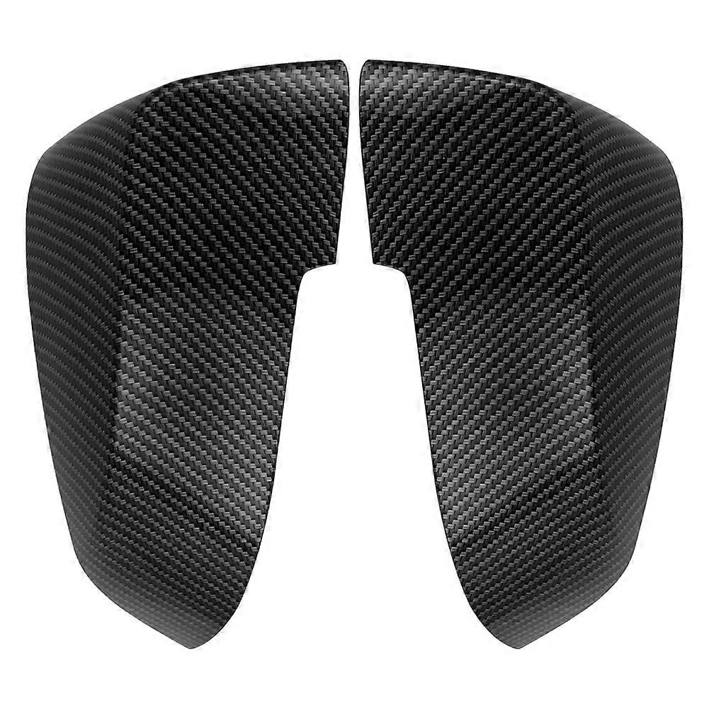 Car Modification Carbon Fiber Color Mirror Cover Rearview Wing Mirror Housing Fit for 5 Series E2U892