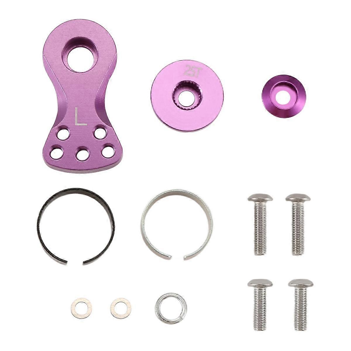 Metal 25T Adjustable Servo Saver Arm Horn for -4 Axial SCX10 1/10 RC Cars Helicopter Model Boat Upgrade Parts,L,B