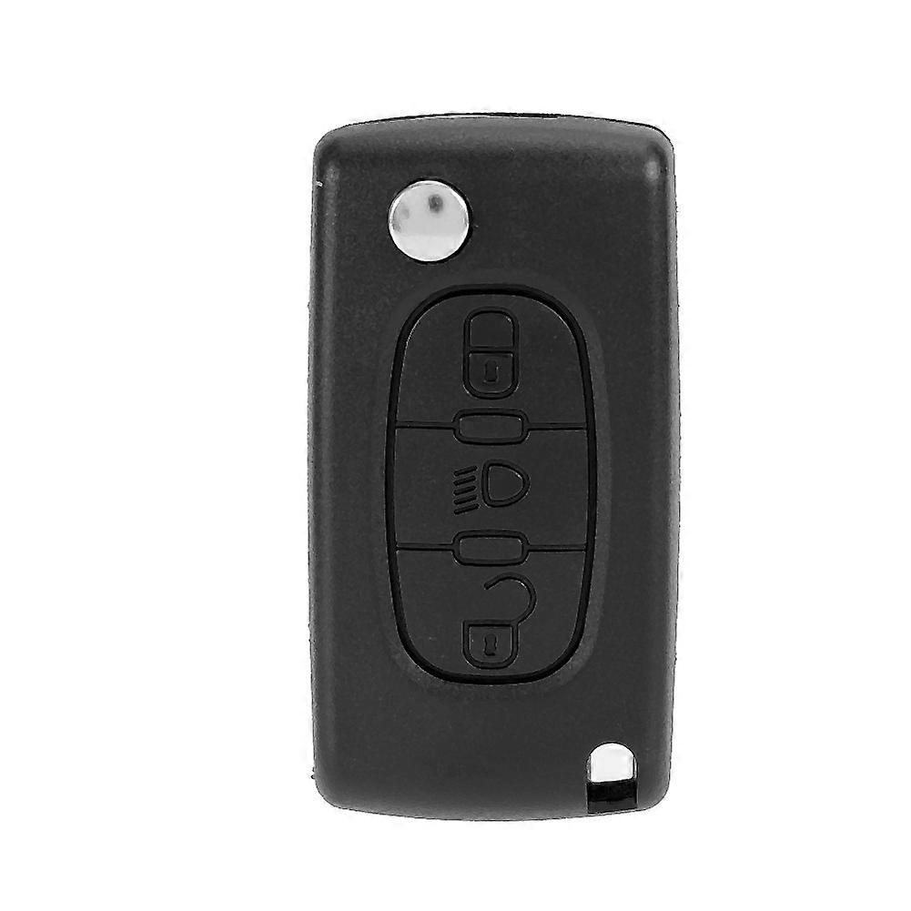 3Button Car Remote Flip Key Fob Case Blade Cover Shell Fit for Citroen C3 C4 C5 C6 Picasso
