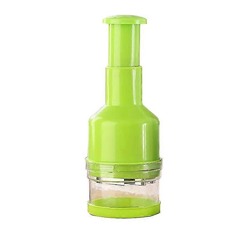 Jianghuo rustfrit stål håndtryk vegetabilsk chopper klapkniv hjem multifunktionel ingefær løg hvidløg chopper køkkenartikler