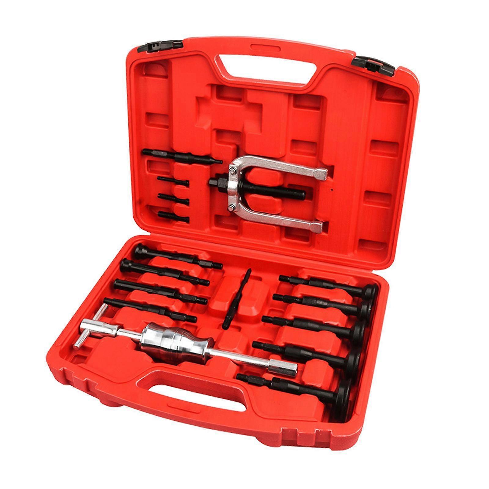 Kit d'extraction de roulements pilotes pour trous borgnes, 16 pièces, pinces de serrage robustes et professionnelles de 8 à 58 mm