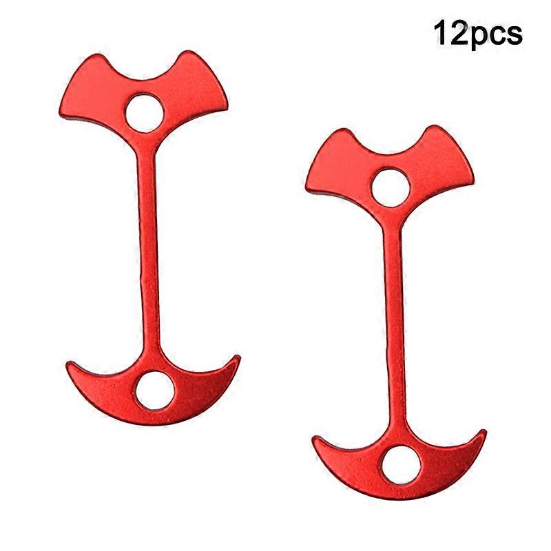 Aluminum Alloy Fishbone Rope Buckle Tent Windproof Rope Anchor Buckle Deck Camping Umbrella Anchor