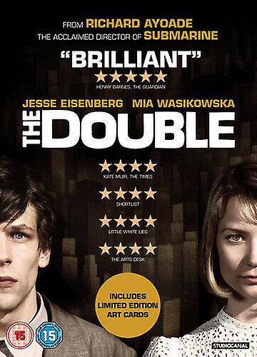 The Double DVD (2014) Jesse Eisenberg Ayoade (DIR) cert 15 - Region 2