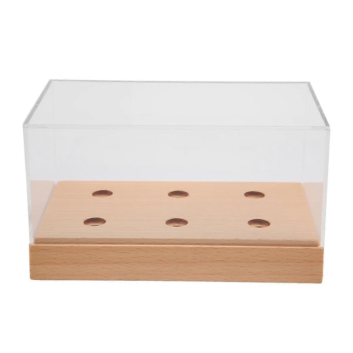 Vinyl Record Player Cover Storage Box Phono Stand Protection Dust Box