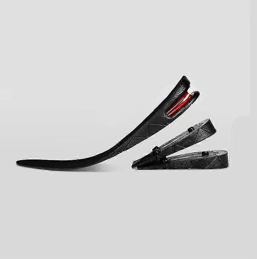 Bazhou-invisible Insole For Elevation, 6 Cm Heightening Pad, Adjustableinner Heightening Insole Multi-layer Detachable Heightening Insole Male And Fem