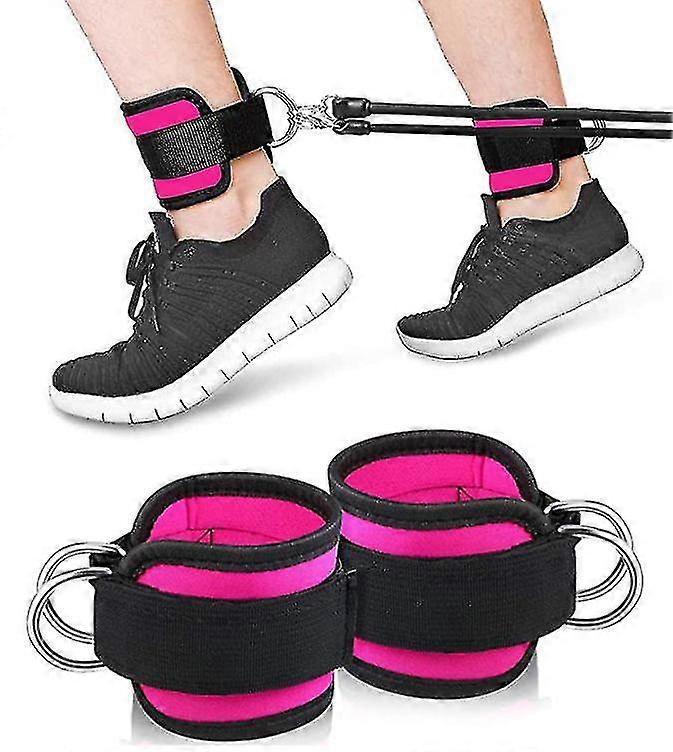 Fitness Ankle Strap, Cable Machines For Glute Workouts, Leg Extensions 2 Pack