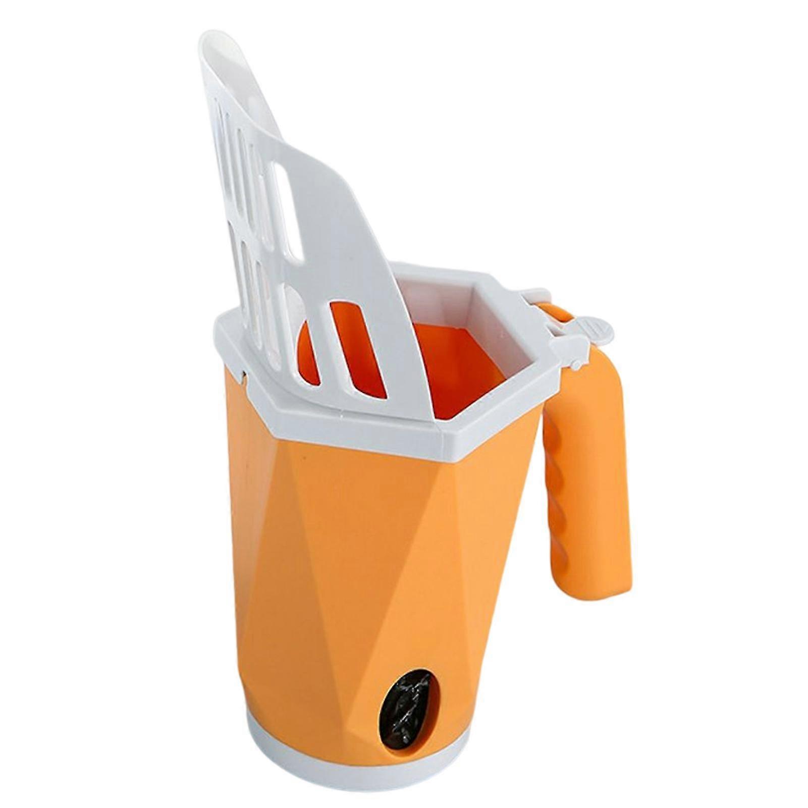 2-in-1 Cat Litters Scoop Integrated Litter Scooper With Litter Box Large Capacity Waste Container