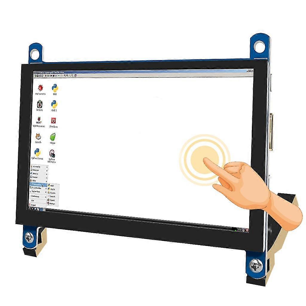 5in Lcd Monitor Ips 800x480 Resolution Hdmi-compatible For Raspberry Pi 4b/3b+
