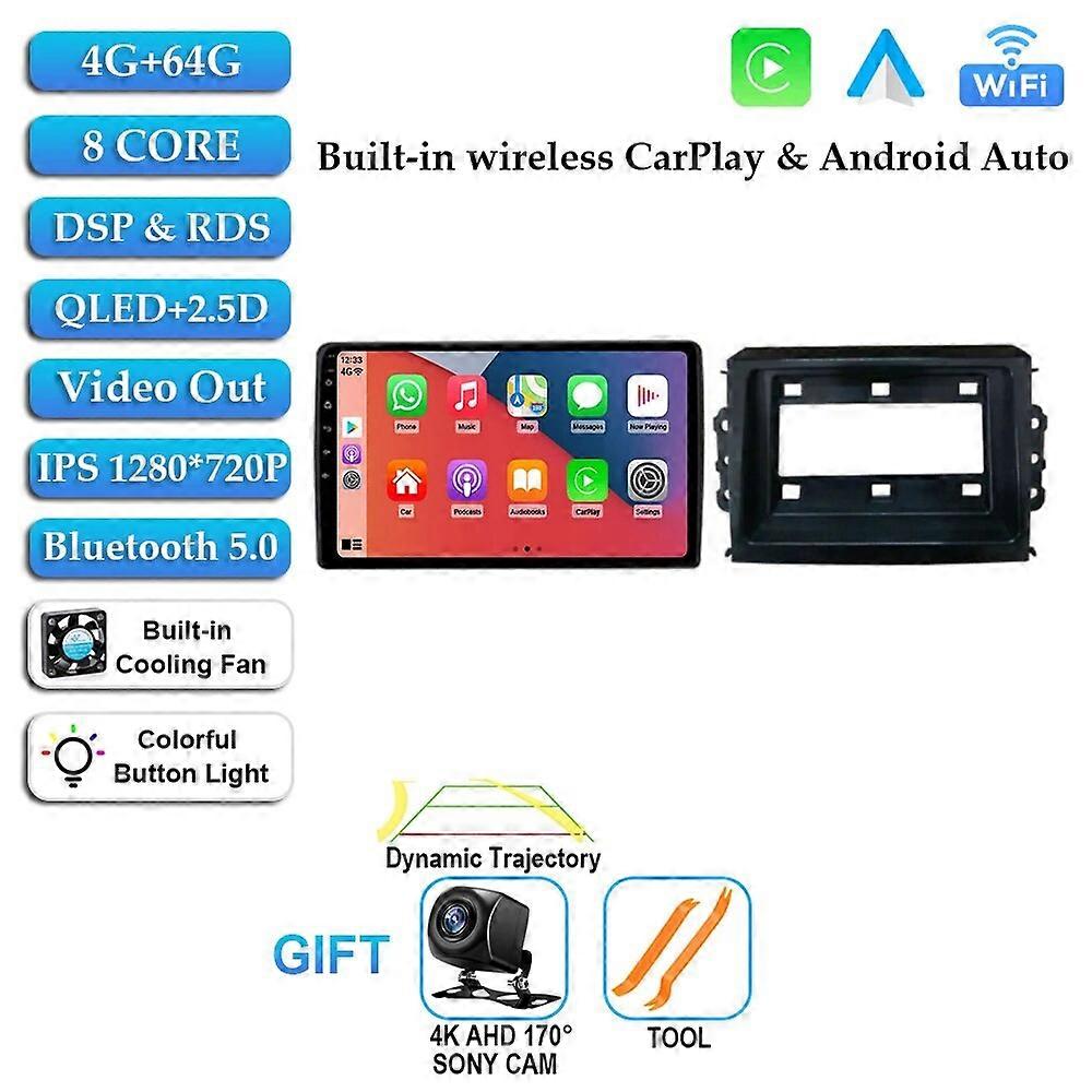 Android 13 Car Radio For Wuling Hongguang For Chevrolet N400 V 2019 Carplay Autoradio Multimedia Video Navigation GPS Monitor