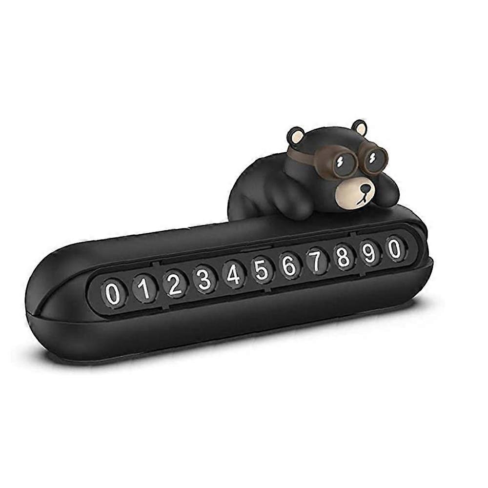 bear phone license plate temporary parking phone number parking station auto parts,2024 Ping
