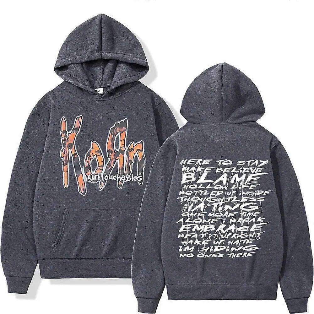 Hip Hop Rock Band Korn Untouchables Album Music Hoodie Men's Women