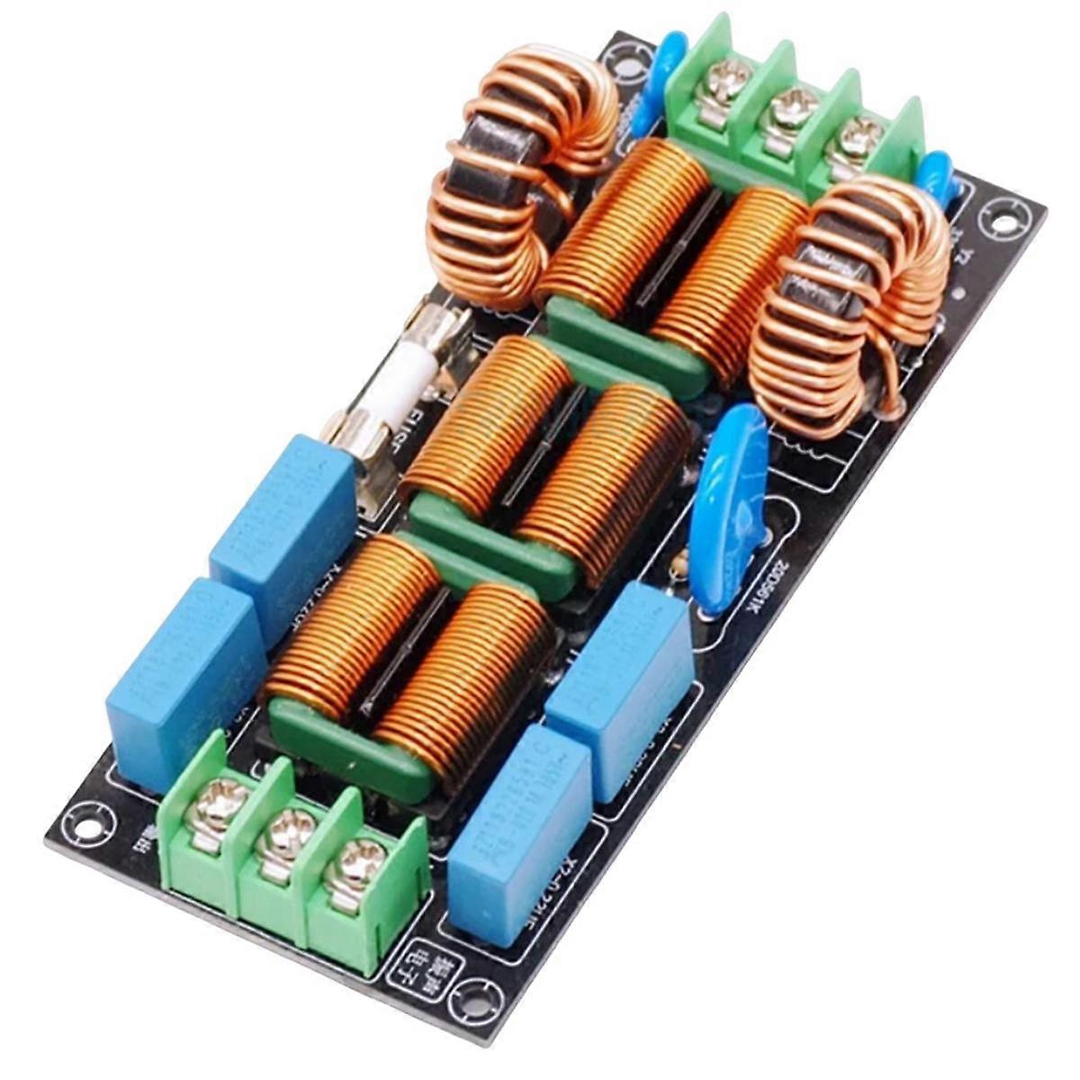 Four-Level Audio AC 220V Power Supply EMI EMI Filter 110V Differential Mode Common Mode EMC Safety