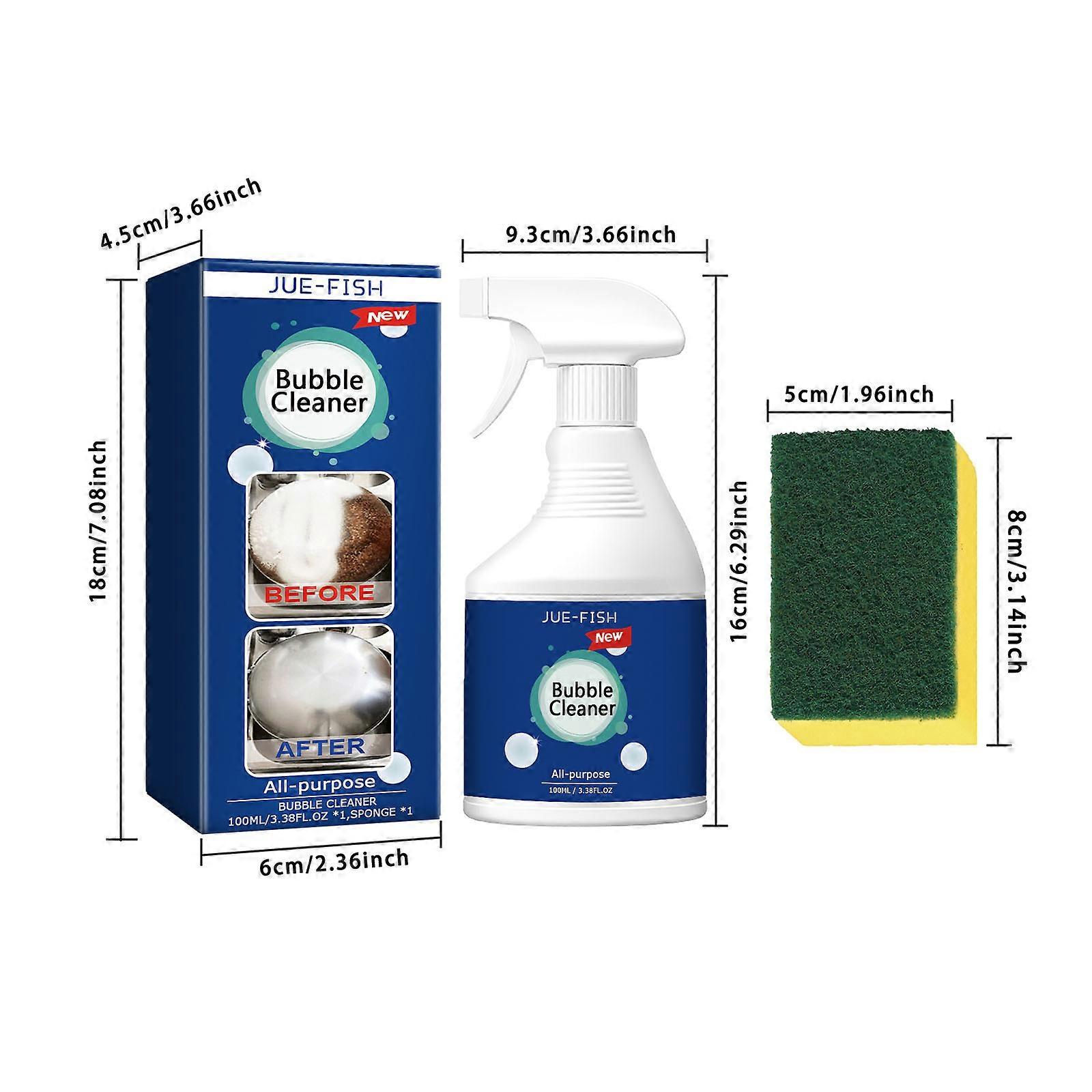 Detergent All-purpose Kitchen Bubble Cleaner Household Kitchen Foam Multifunctiona 100ml_c24070447