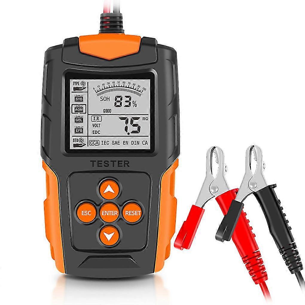 Car Battery Lcd Digital Vehicle Test Analyzer Portable