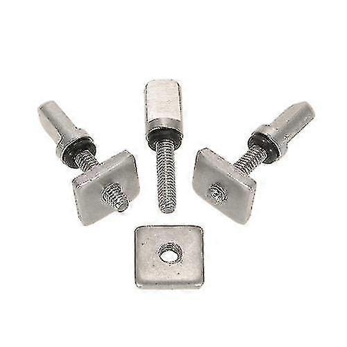 3 Surfboard Longboard Sliding Fin Screw & Fin Plate Replacement Kit For Stand Up Paddle Body Board