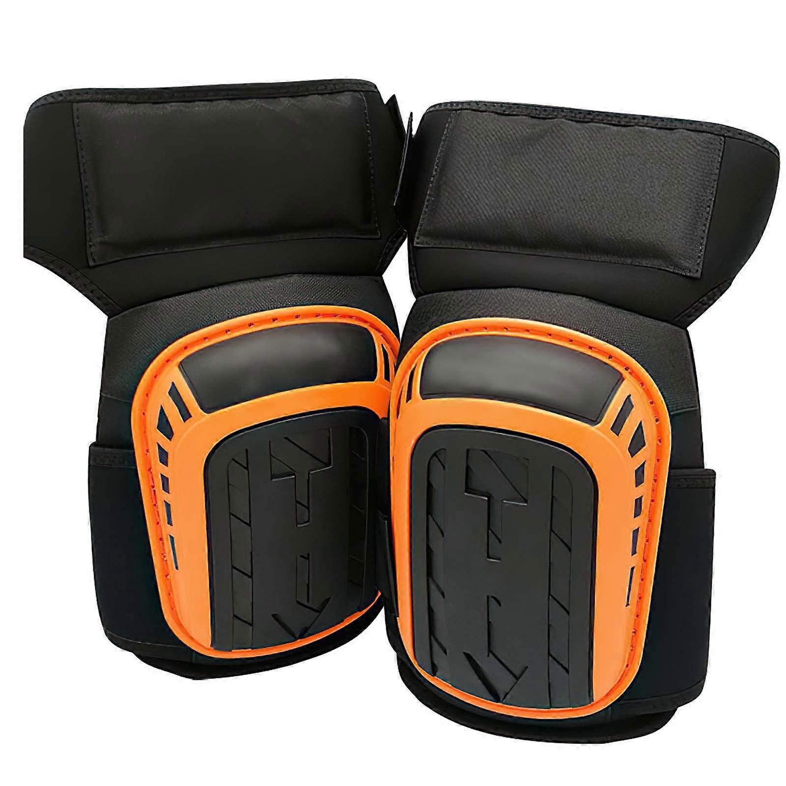 Knee Pads for Work with Heavy Duty Gel Cushion, Knee Pad with AdjustableNon-Slip Straps for Work
