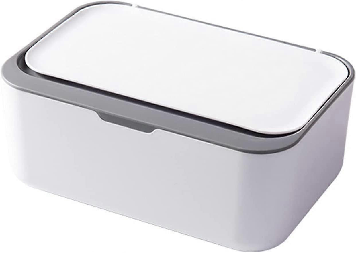 Desktop Tissue Storage Box, Wipes Dispenser Holder, Perfect Pull Wipes Dispenser, Easy Open & Close Wet Wipe Container, Seal Design Prevent Moisture L