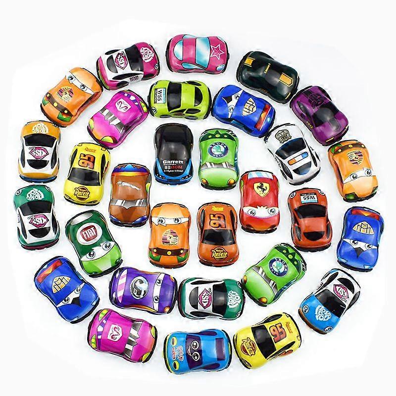 30 PackPull Back lekebiler Mini For Kids-Random Color