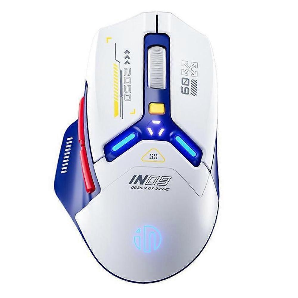INPHIC IN9 Mouse Wireless Mouse Da Gioco Per Computer Portatile Da Ufficio Da Gioco - Blu