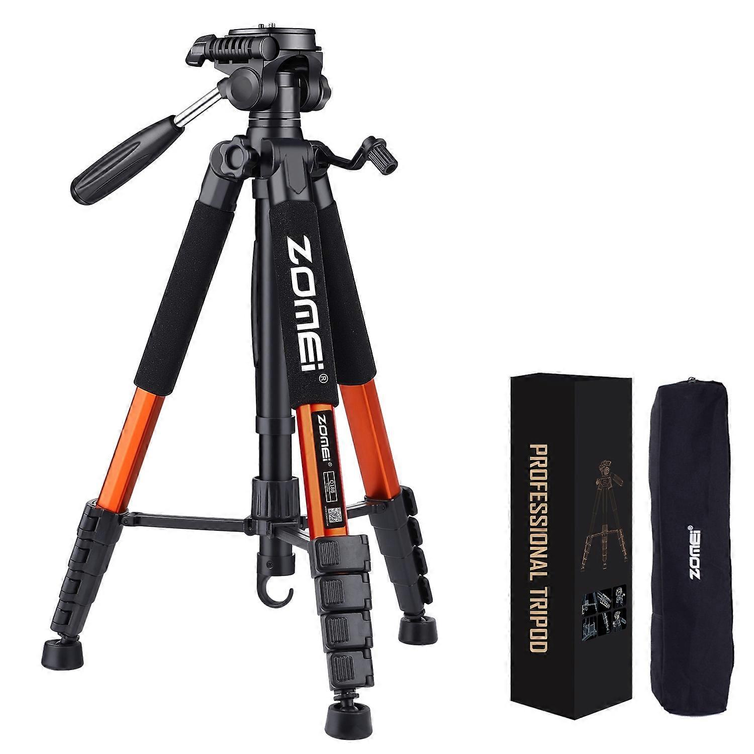 ZOMEI Q188 Camera Tripod SLR Camerand Mobile Phone Live Broadcastnd Projector Fill Light