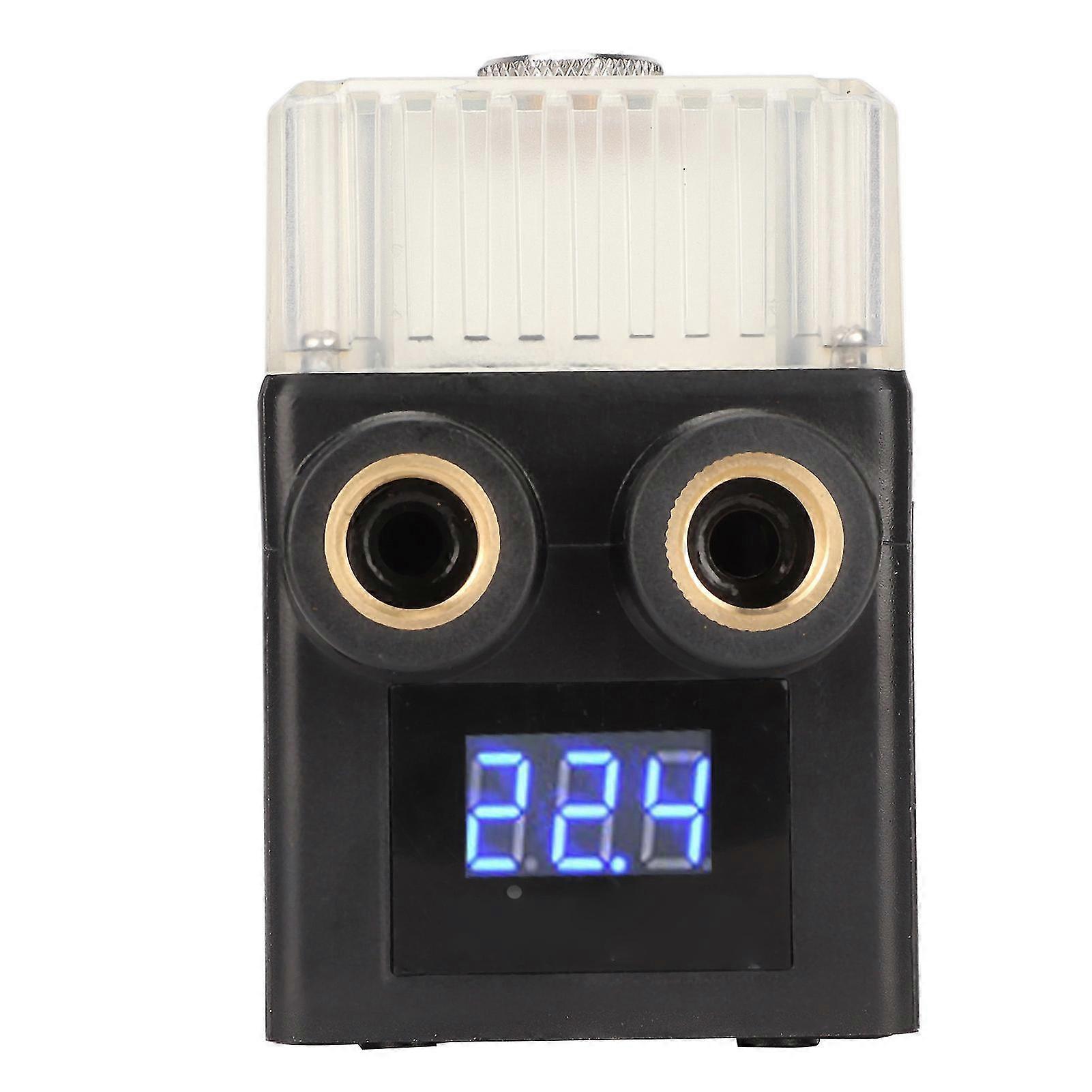 Computer Cooler Pump Ultra Quiet 450L/H G1/4 Thread 12V 4pin Temperature Display Transparent