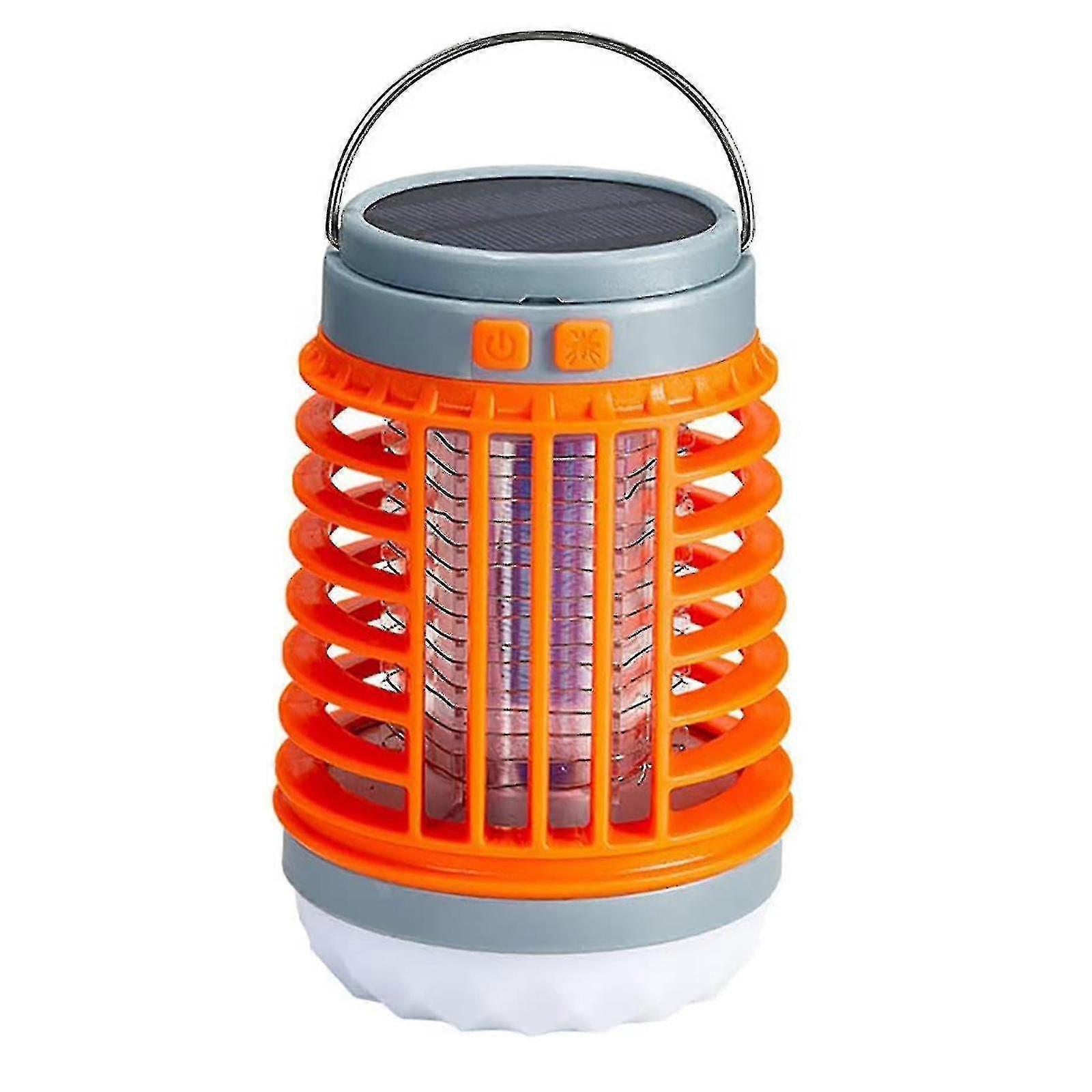 Solar Usb Mosquito Killer Light Electric Trap Lamp Fly Bug Zapper Pest Control