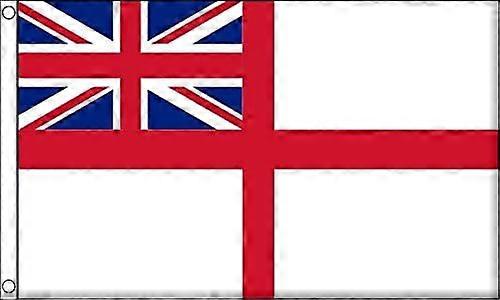 Vit fänrik flagga läge 123