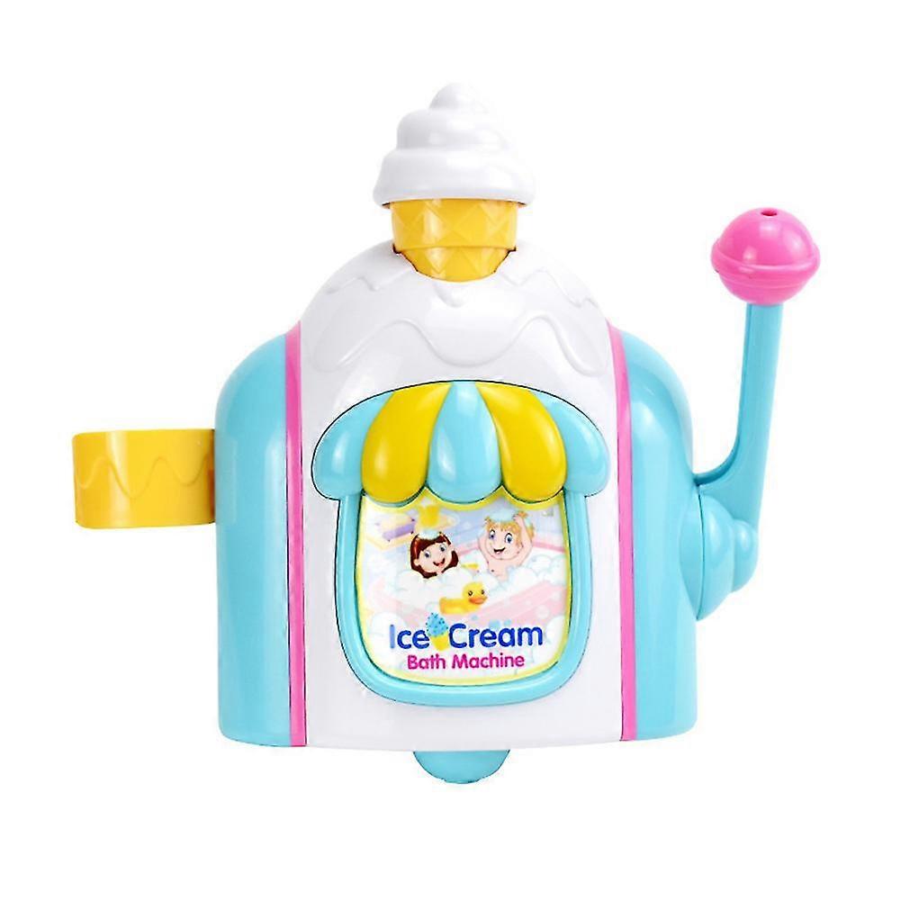 Bubble Ice Cream Maker Bath Toy Bathroom Interactive Bubble Toys Bath Foaming Machine